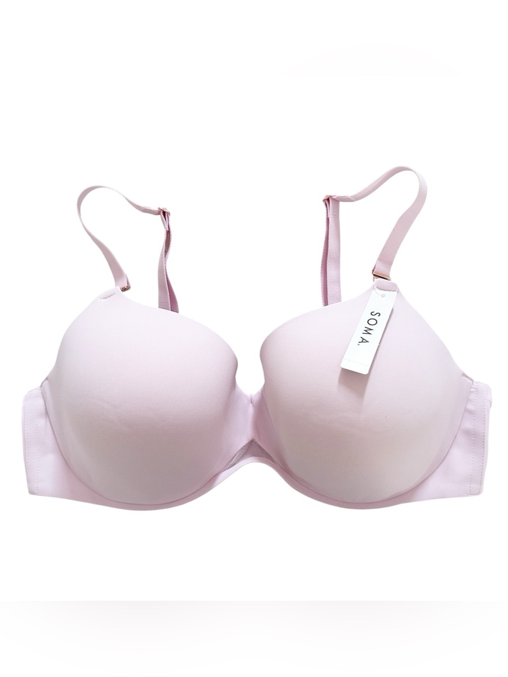 Soma Bodify Perfect Coverage Bra Lilac Tint
Size 38D
NWT